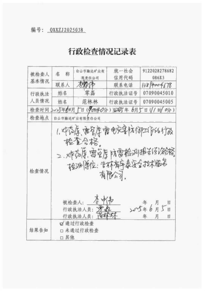 白山市气象局涉企检查文书 conv 38
